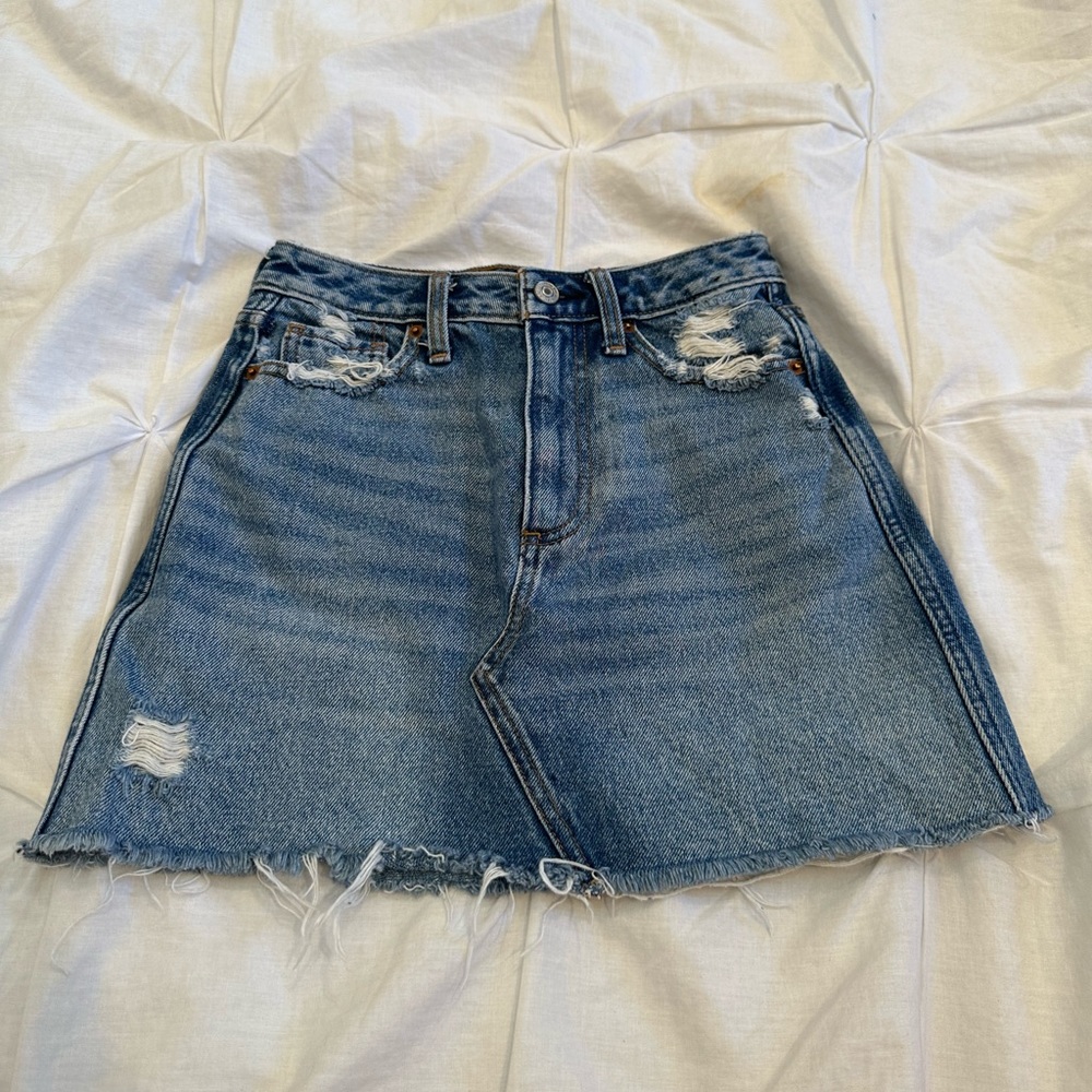 Abercrombie jean skirt